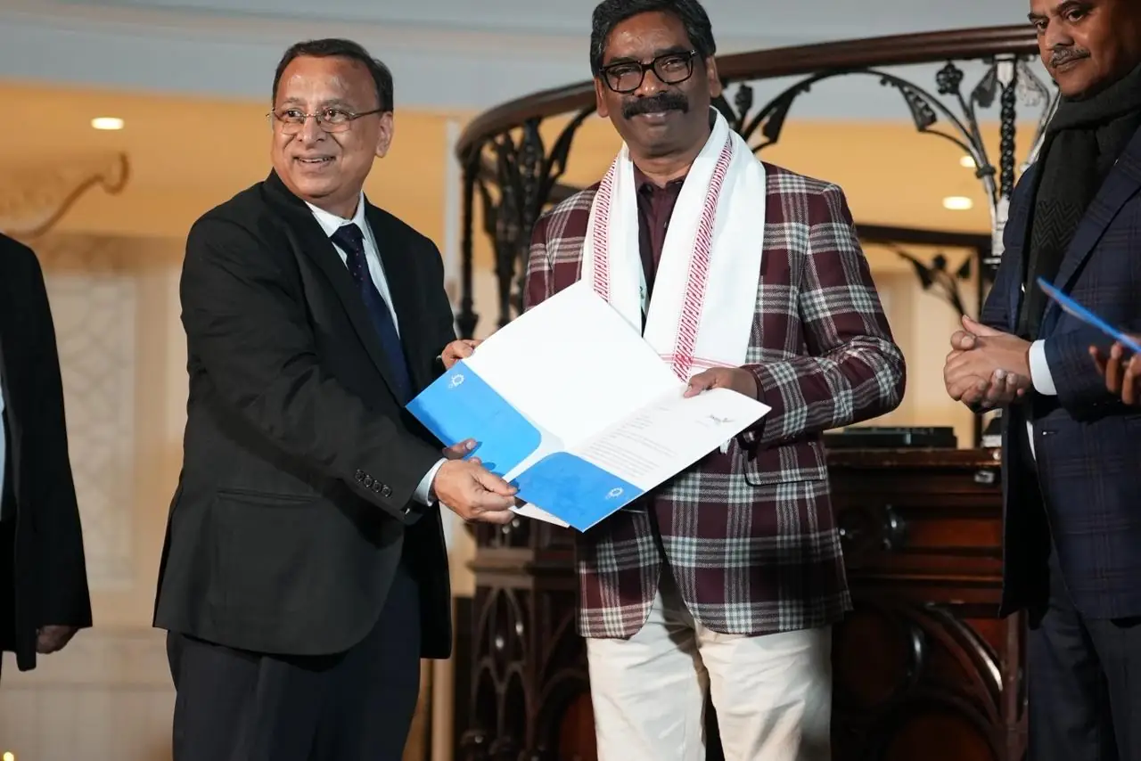 Jharkhand CM Meets Naveen Jindal Group for Industrial Boost